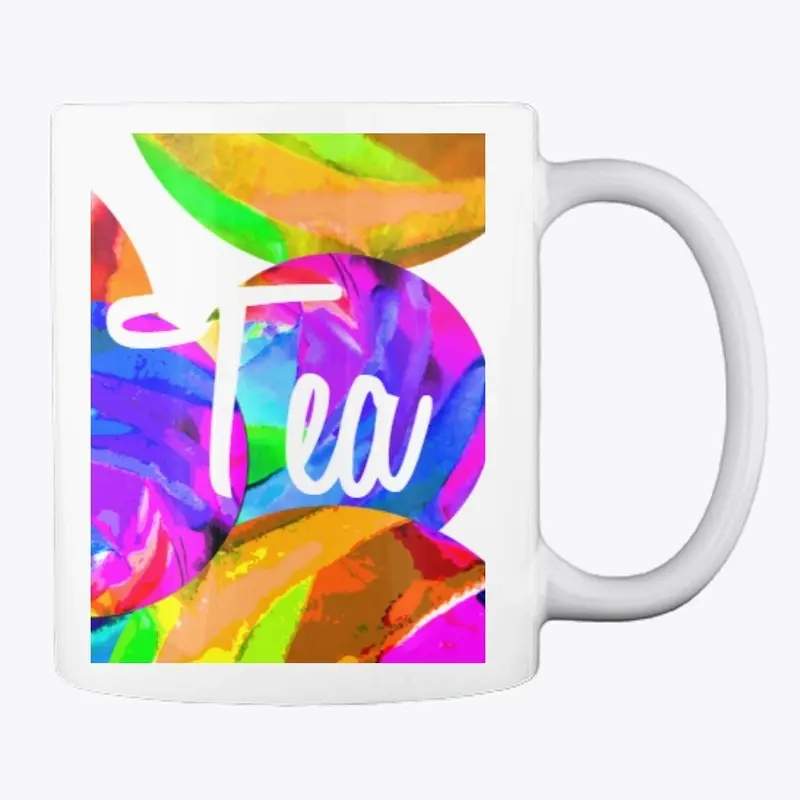 Rainbow Colors Abstract Design