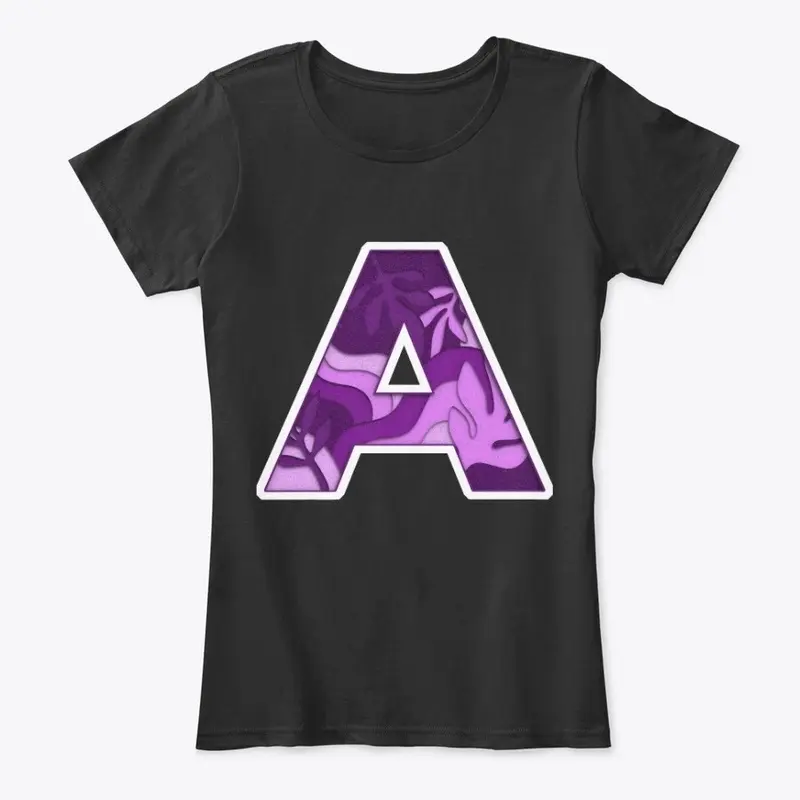 The Letter "A" Novelty Fun Monogram Edit