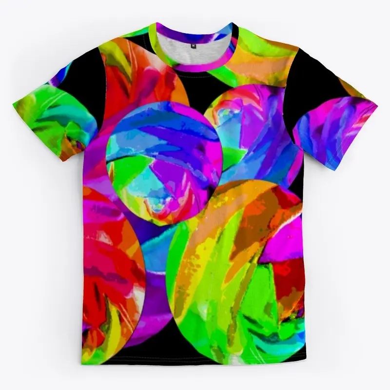 Rainbow Colors Abstract Design