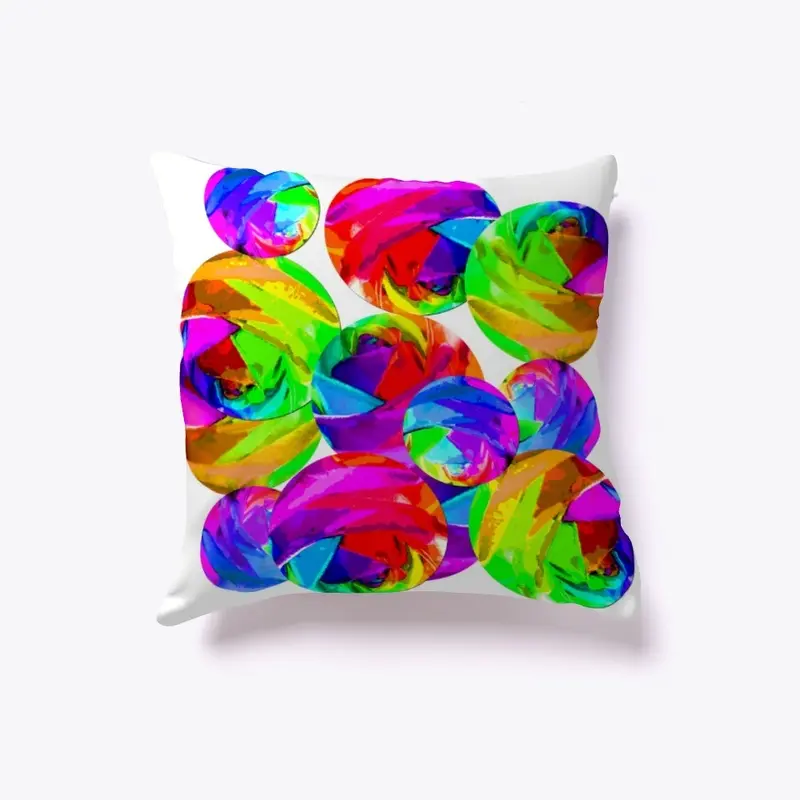 Rainbow Colors Abstract Design