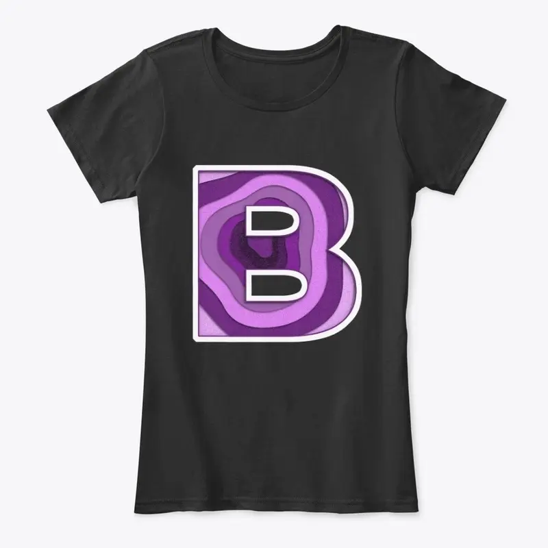 The Letter "B" Novelty Fun Monogram