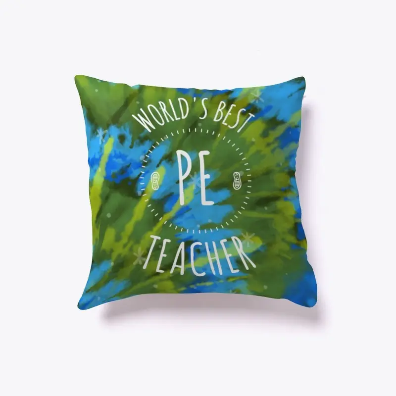 World's Best PE Teacher Tie Dye