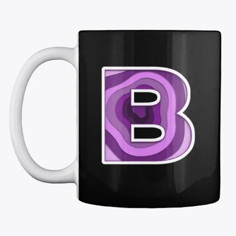 The Letter "B" Novelty Fun Monogram